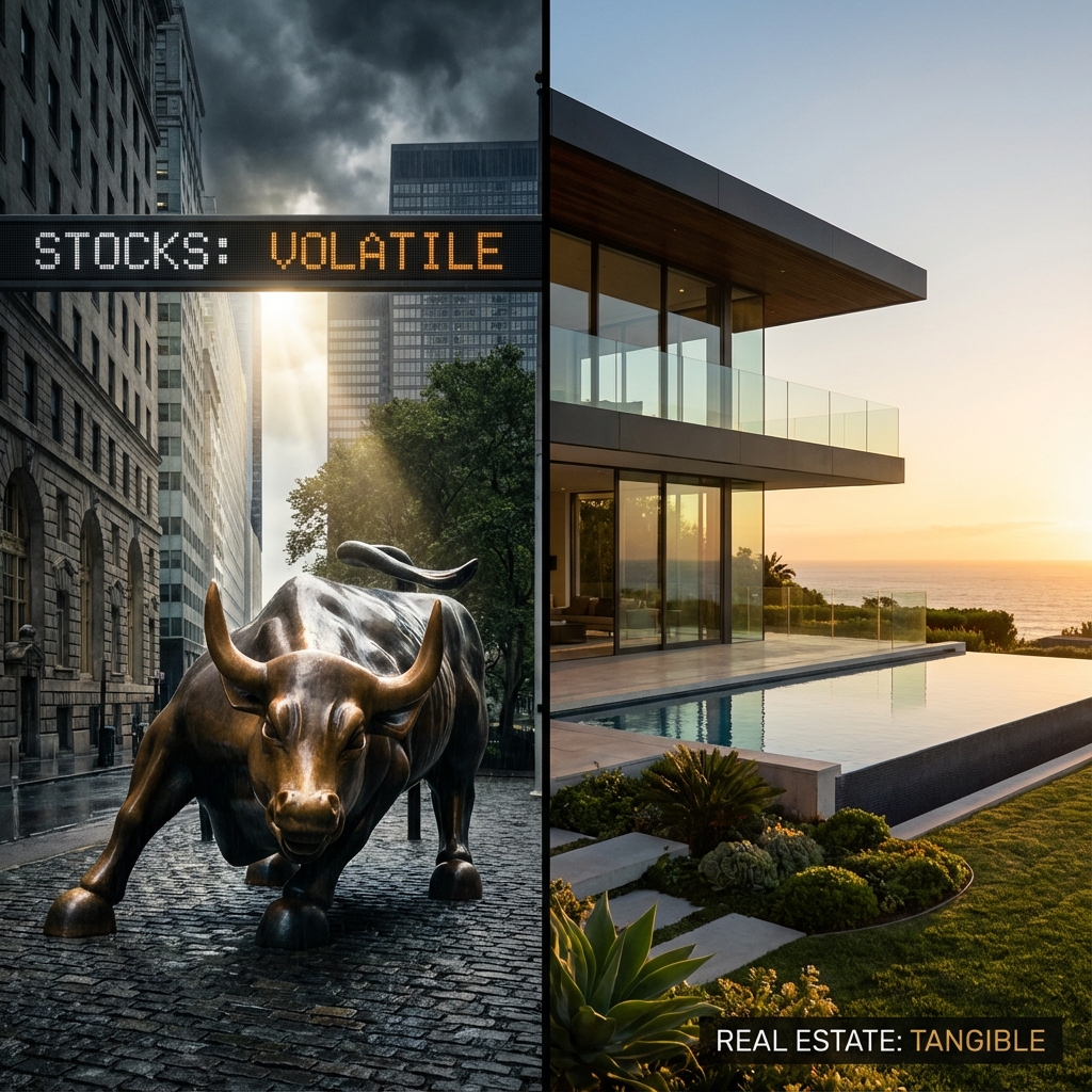 Real Estate vs. Stocks: A Comprehensive Comparison